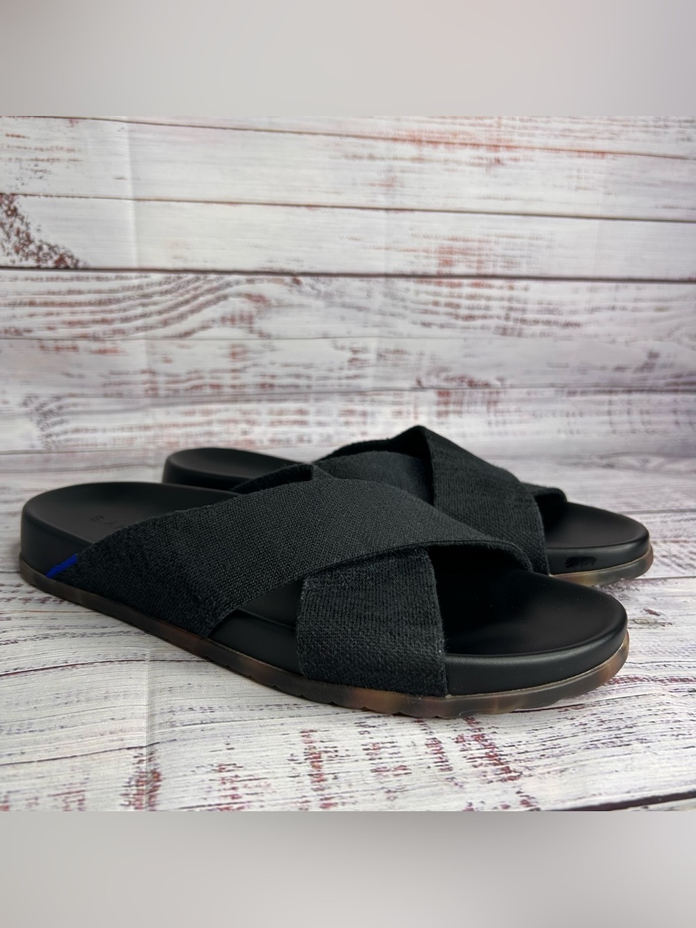 Rothy's Weekend Slide Round Toe Flat Sandals Women’s Size 11